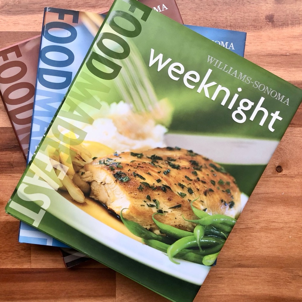 💙 SET OF THREE WILLIAMS SONOMA COOKBOOKS
